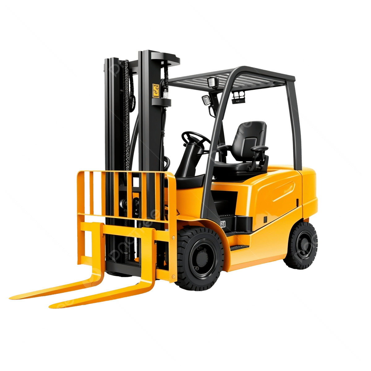 pngtree forklift truck isolated png image 13357526